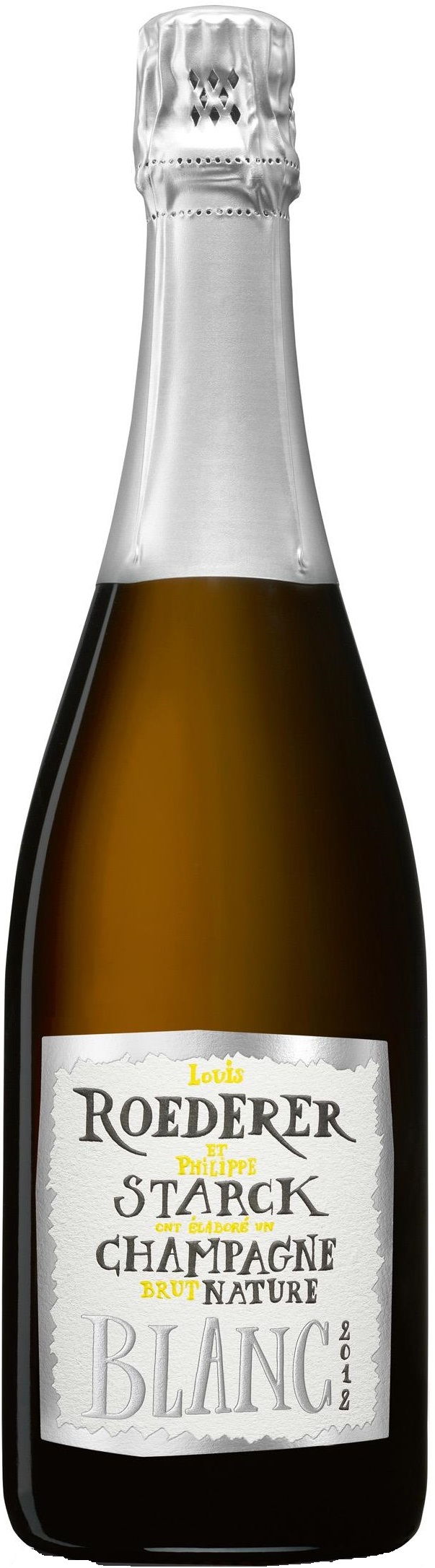 Champagne Brut Nature Louis Roederer et Philippe Starck