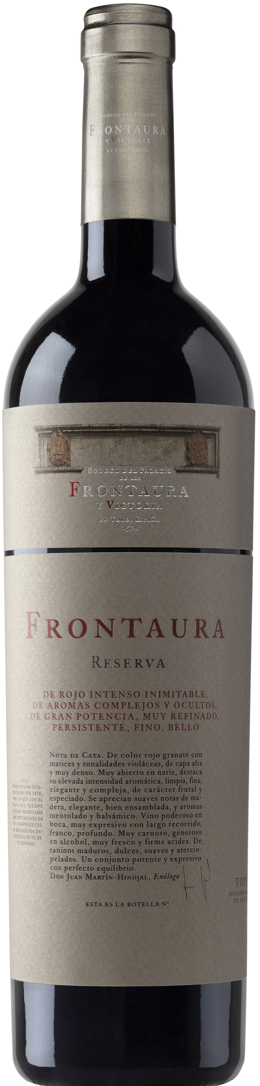 Frontaura Reserva Toro DO