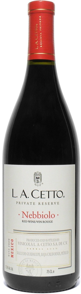 Nebbiolo Private Reserve Valle de Guadalupe